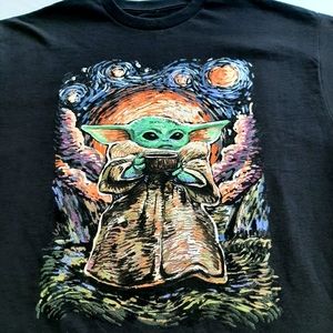 Baby Yoda Starwars Graphic Tshirt *New* Lrg